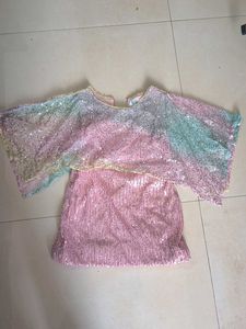 Sparkling Rainbow Sequin dress