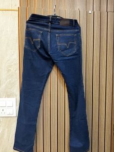 Dark Blue Denim Jeans