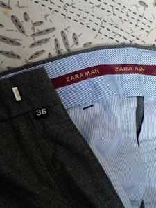 Two Zara Brand New Trouser For Men's