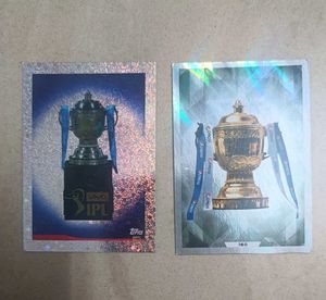Cricket Attax 2015-2017 IPL Trophy Cards