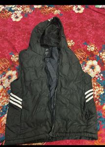 Black Padded Gilet Jacket