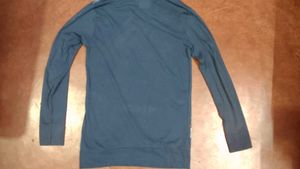 Men's Navy Blue Full Sleeve Graphic T-Shirt | Cott