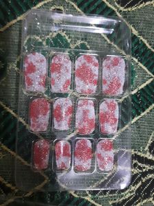 Reusable|Washable Korean Nails - Set Of 12