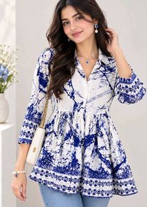 Marble Print Beautiful Tunic