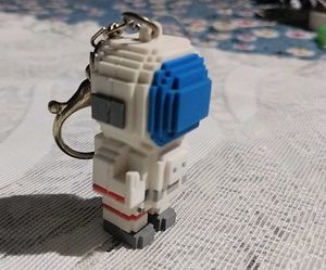 Minecraft Astronaut Keychain