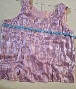 Shiny beautiful Onion pink Top