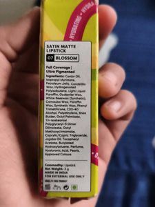 Sugar Pop Satin Matte Lipstick