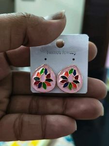 Colorful Enamel Earrings combo  Set