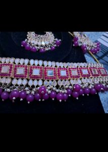 💥Diwali Special Offer💥mirror necklace