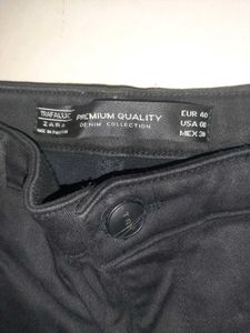 ZARA Y2K-Inspired Black Stretch Skinny Jeans