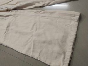 Cream Colored Cargo Pants