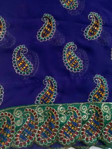Purple Saree