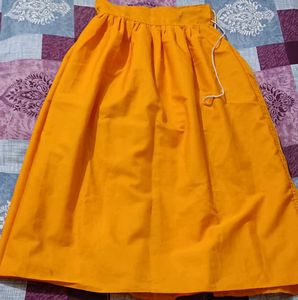 Beautiful Yellow (gold) Lehenga Choli Set