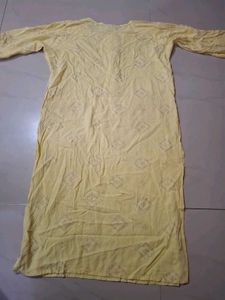 Yellow Sparkly Kurta