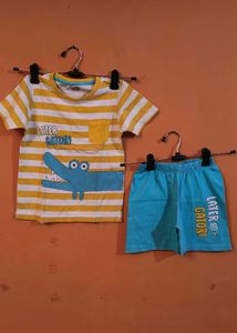 BABYHUG T-SHIRT &amp; SHORTS SET FOR KIDS