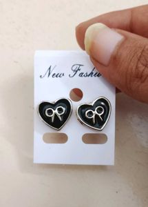 Heart Stud Earrings