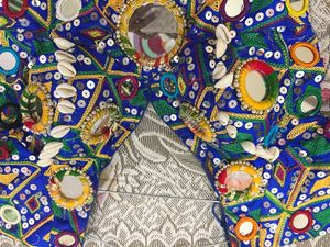 Embellished Mirror Work Blouse