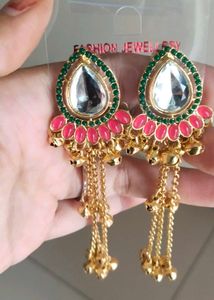 Elegant Indian Jhumka Earrings Combo