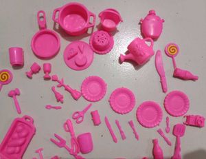 Pink Toy Kitchen &amp; Outdoor Set