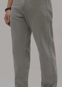Men's Grey Denim Jeans