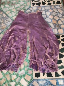 Lavender Assymetrical Sharara Set