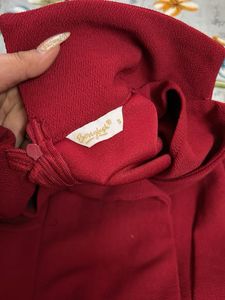 Red Sleeveless Jumpsuit