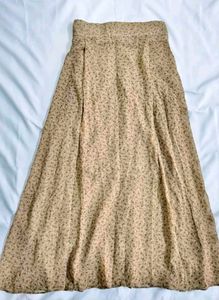 Flowy Floral Maxi Skirt