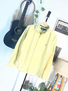 Ralph Lauren Men's Classic Fit Yellow Shirt
