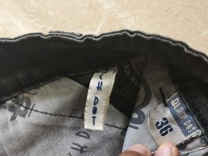 black Chinos