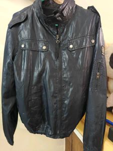 Men's Navy Blue Bomber Jacket very light