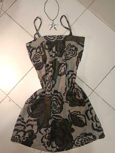vintage olive dress