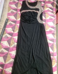 Beautifull Party Wear Black Dress Is Here For Youu Guys...💫for Slim Girls 💛
