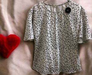 Cute Polka Dot Blouse