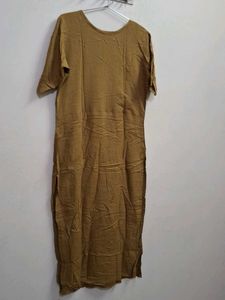 Floral Embroidered Casual Dress