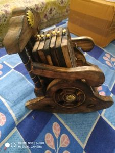 Wooden Antique Miniature Chair Shape