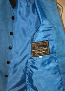 Men's Blue Nehru Jacket