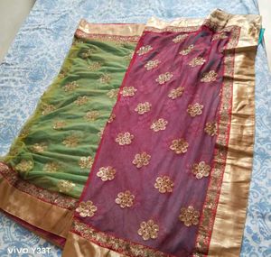 Embellished Saree Border