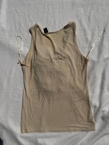 Chic Tank Top with Ruffle Detail