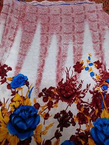 Floral Print Saree