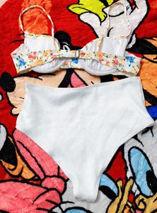 Floral Bikini Top with beautiful Bottom