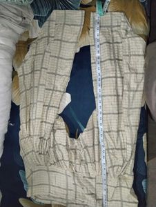 Elegant Black Kurta with White Print