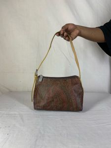 Vintage ETRO Milano Paisley Shoulder Bag