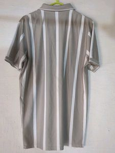Men's Striped Polo TShirt