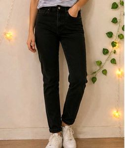 Classic Black Denim Jeans