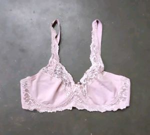 Pink Lace Bra