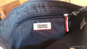 Chic Striped Sling Bag by Tommy Hilfiger