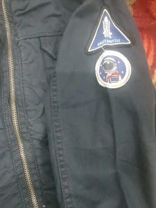 MAX Navy Blue Bomber Jacket