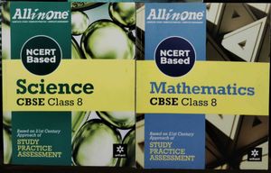 All in One Class 8 Science & Mathematics Combo