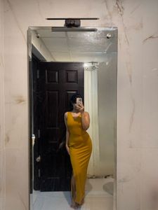 Mustard Yellow Maxi Dress
