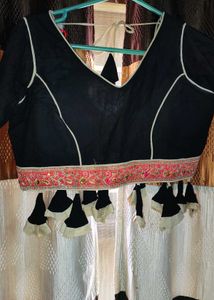Stunning Black Traditional Chaniya Choli Set (Like
